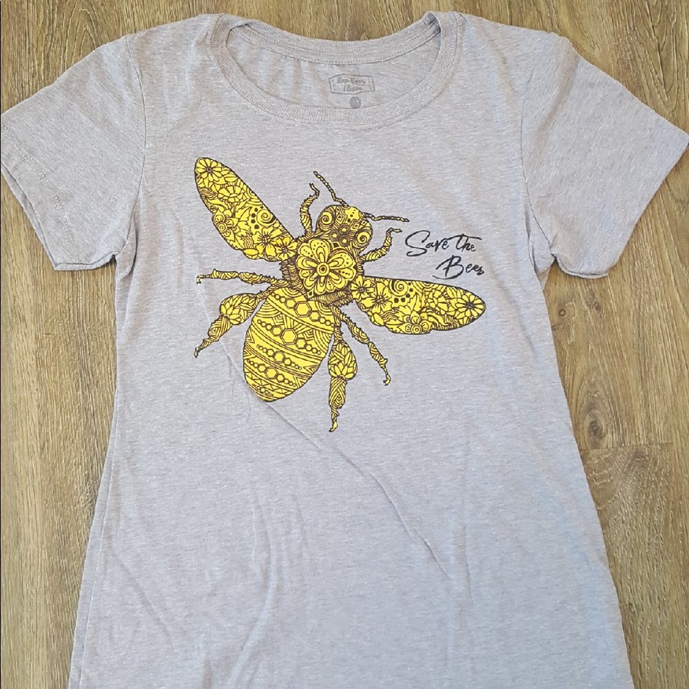 “Save the Bees” Crew Neck T-Shirt